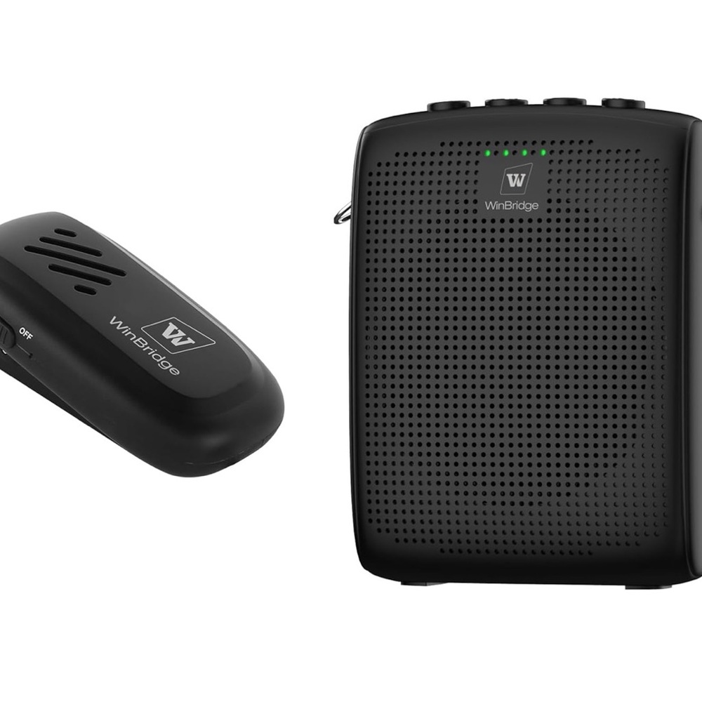 WinBridge WB006 15W Bluetooth Voice Amplifier w/ Wireless Lavalier Mic Speaker